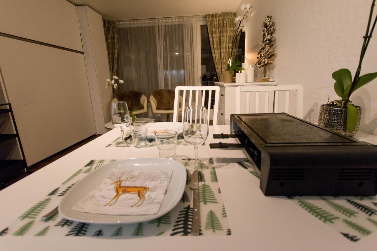 Appartements Dans La Residence Panorama Villars-sur-Ollon Kültér fotó