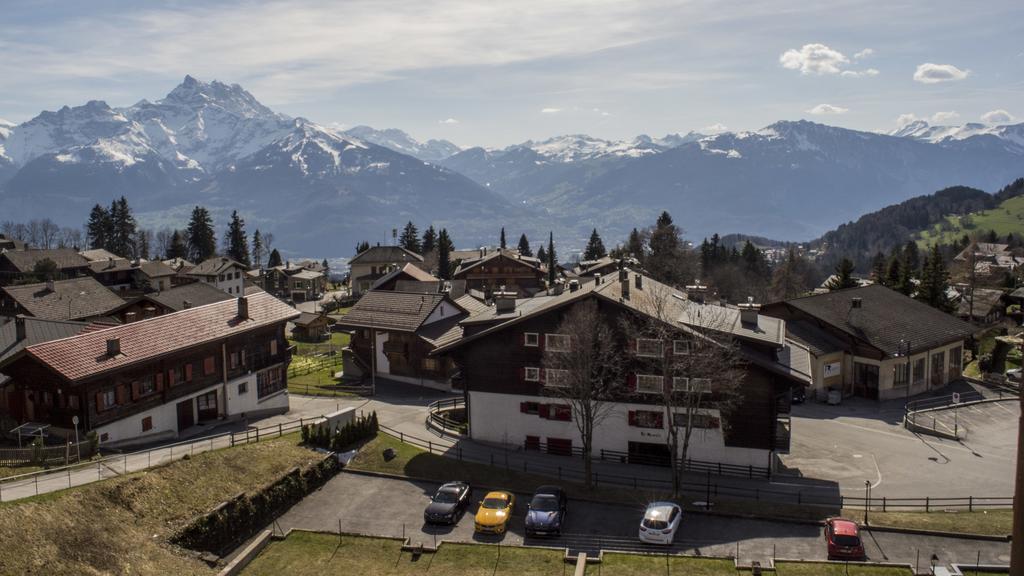 Appartements Dans La Residence Panorama Villars-sur-Ollon Szoba fotó