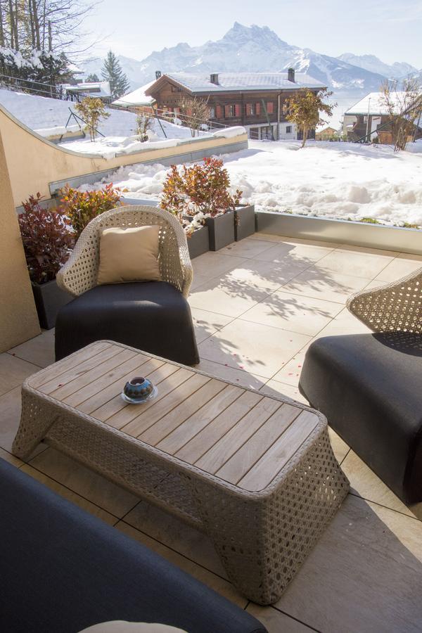 Appartements Dans La Residence Panorama Villars-sur-Ollon Kültér fotó