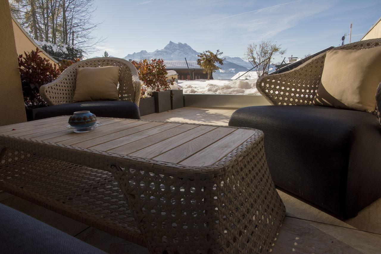 Appartements Dans La Residence Panorama Villars-sur-Ollon Kültér fotó